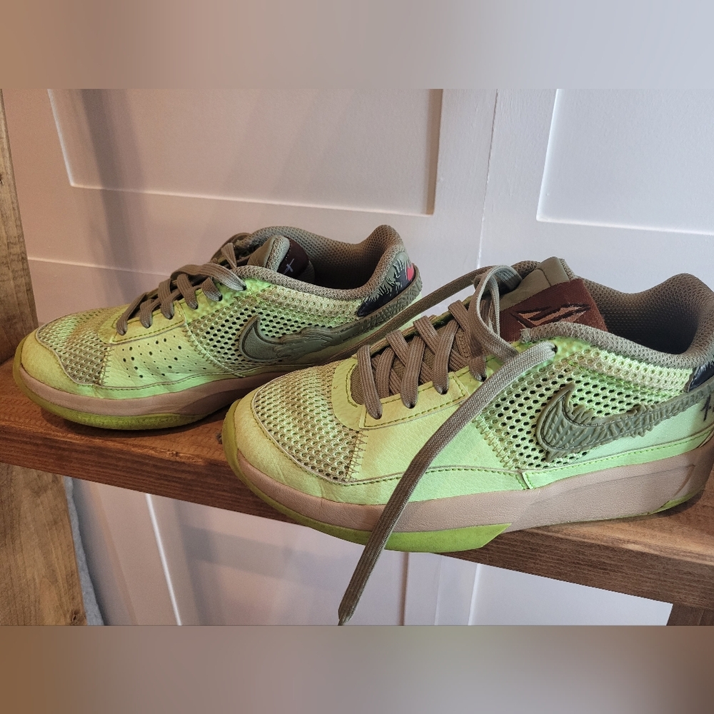 Nike JA 1 Monster Neon Green Low-Top Sneakers